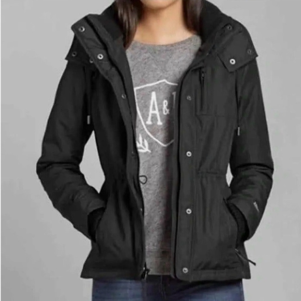 Abercrombie & Fitch All Season Weather Warrior Jacket with Hood Womens Size S